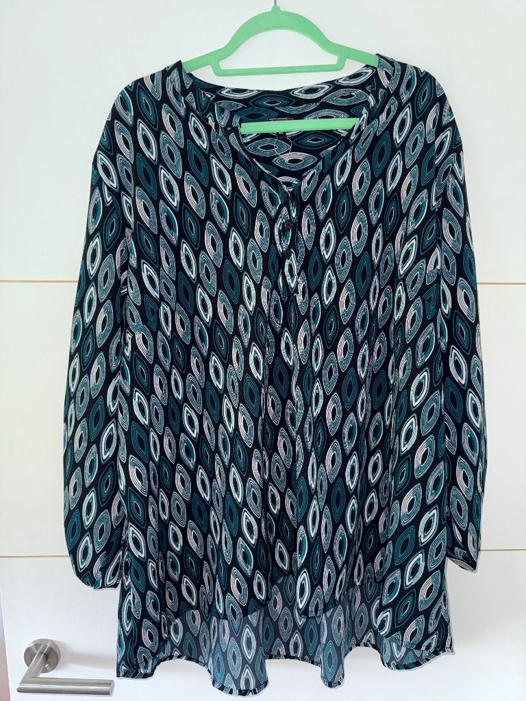 Blouse Si Belle en XL bleue à motifs, Vêtements | Femmes, Neuf, Enlèvement ou Envoi, Bleu, Si belle en XL