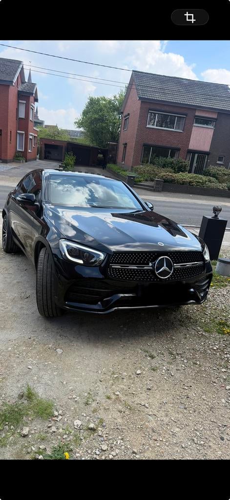Mercedes coupe glc coupe amg 220, Auto's, Start-stop-systeem, Zwart, Leder, 5 deurs