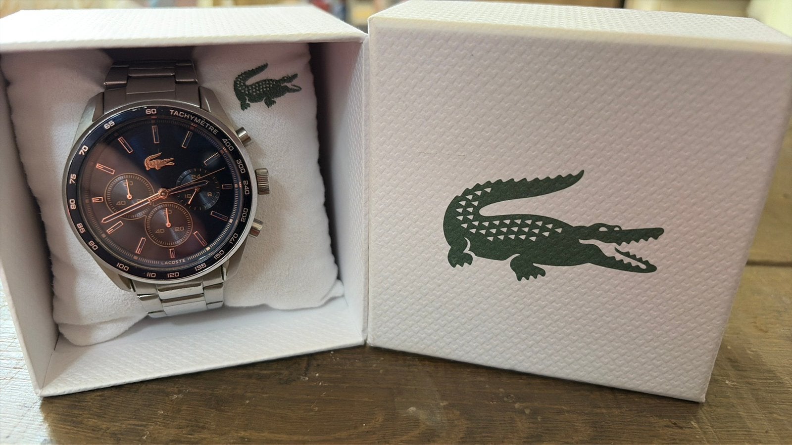 Horloge Lacoste, Bijoux, Sacs & Beauté, Montres | Hommes, Montre-bracelet, Autres marques, Comme neuf, Enlèvement