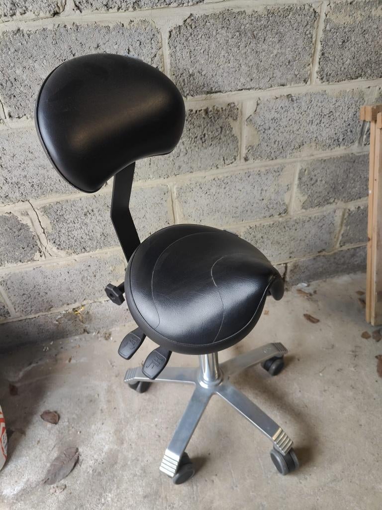 Ergonomische bureaustoel met rugleuning - Score, Ophalen, Zwart, Nieuw, Bureaustoel
