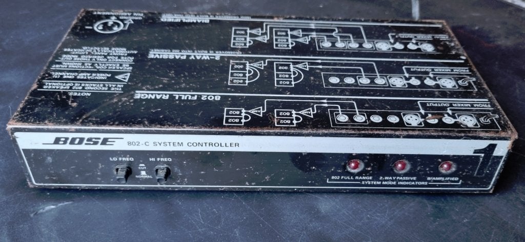 BOSE 802-C-systeemcontroller, Verzenden, Gebruikt, Audio