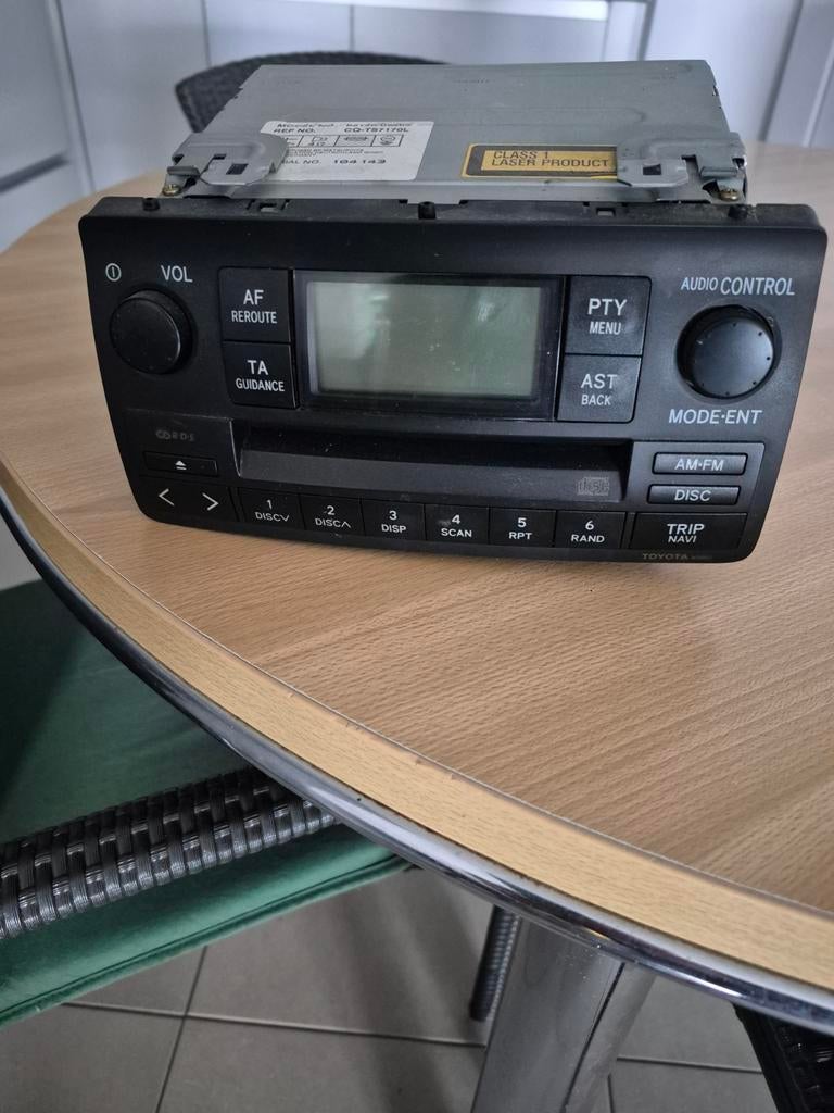 autoradio toyota, Enlèvement
