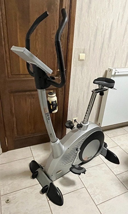 Hometrainer Xelus E9 Pro, Ophalen, Zo goed als nieuw, Aluminium, Hometrainer