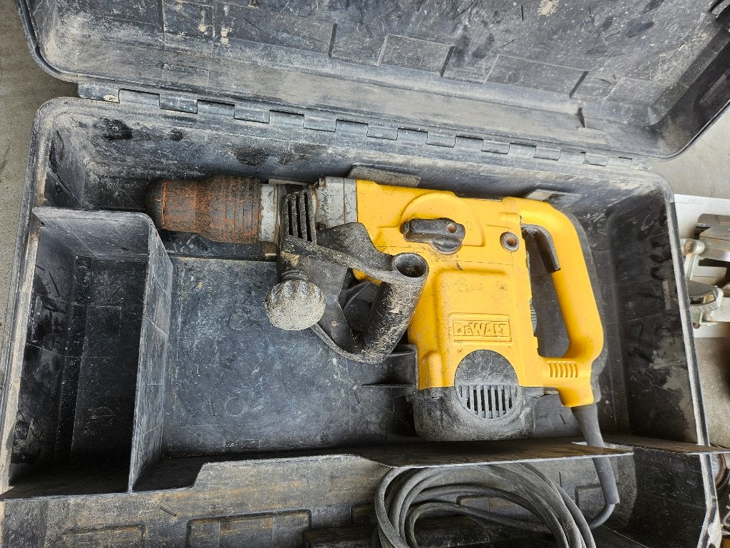 Dewalt Breekhamer Sds Max en andere machines, Ophalen, Gebruikt