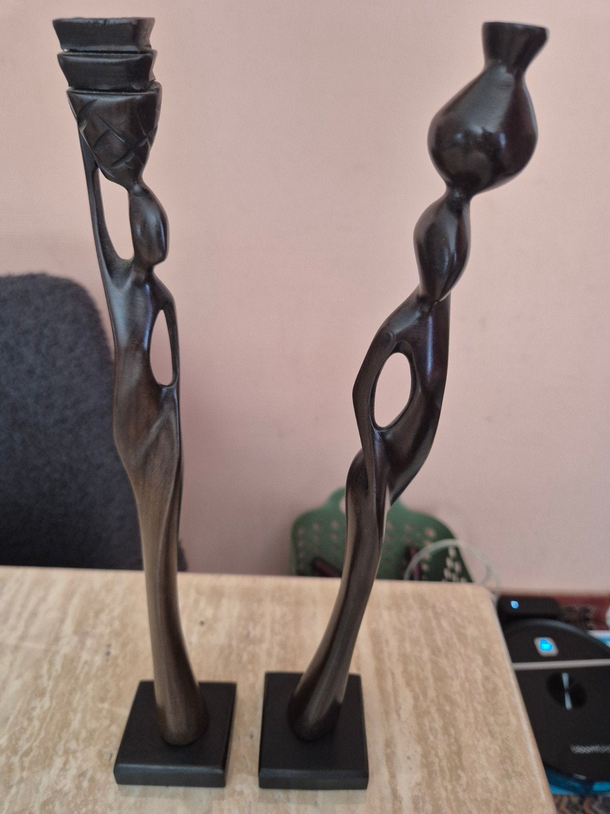 statuette en ébène de l'Afrique de l'ouest, Enlèvement ou Envoi, Afrique