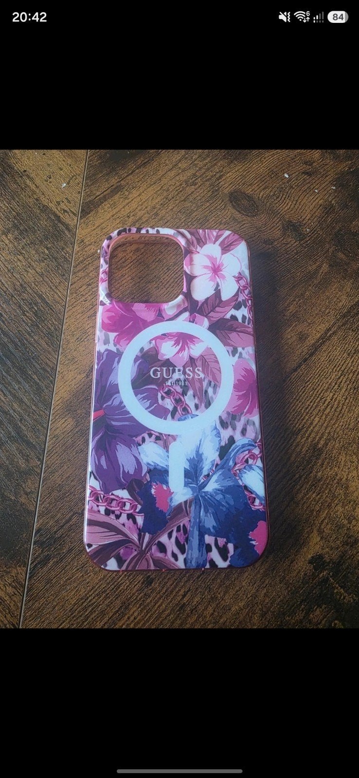 Guess hoesje MOET WEG, Télécoms, Téléphonie mobile | Housses, Coques & Façades | Apple iPhone, Enlèvement, MagSafe, Guess, IPhone 16 Pro