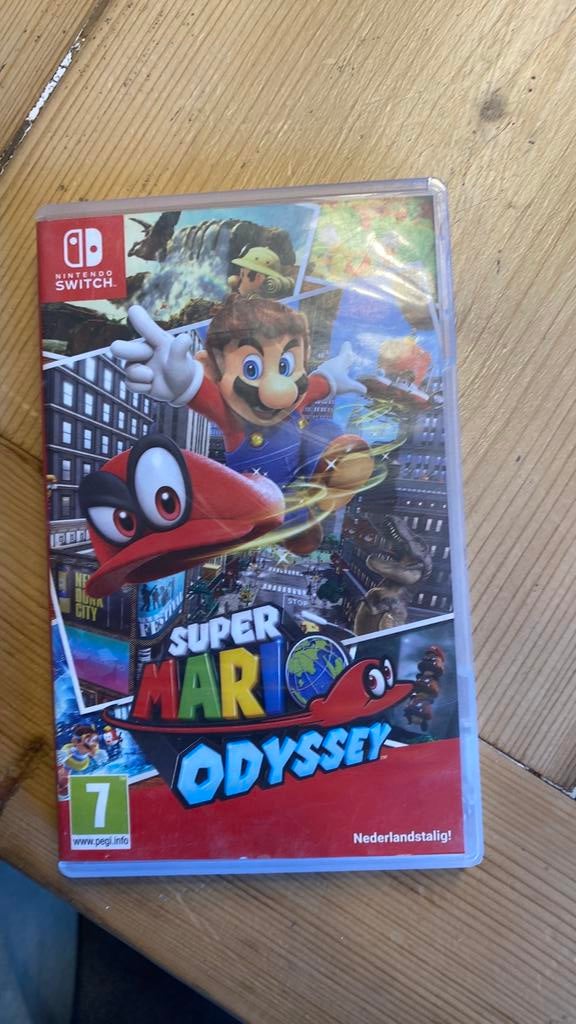 Super mario odessey voor nintendo switch, Games en Spelcomputers, Games | Nintendo Switch, Ophalen, Zo goed als nieuw