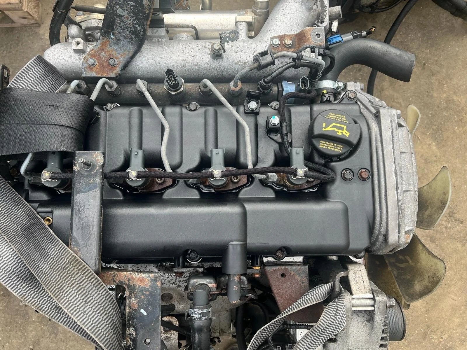 Moteur D4CB Complet KIA HYUNDAI PORTER H-1 H100 H350 K2500, Verzenden, Gebruikt, Overige automerken