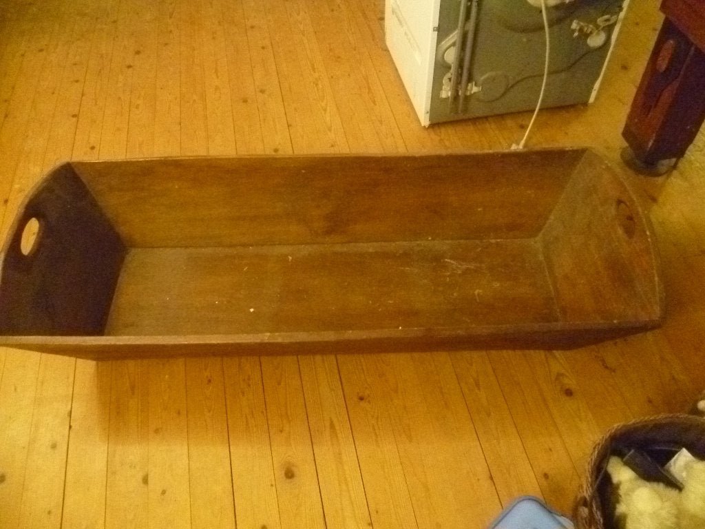 oude bakkerstrog, Ophalen