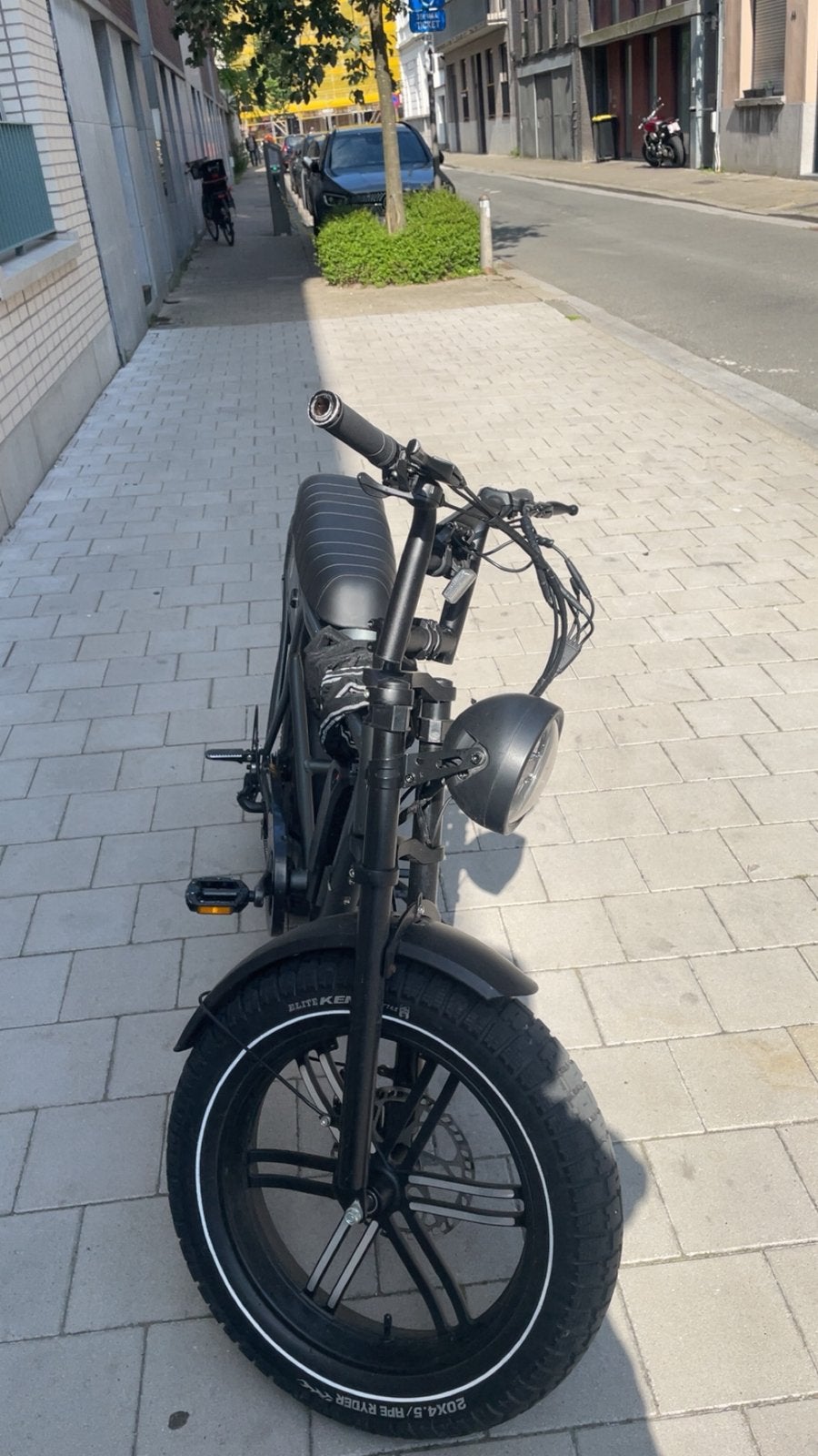 Fatbike te koop dubbel accu!, Fietsen en Brommers, Ophalen, Zo goed als nieuw, Schijfrem