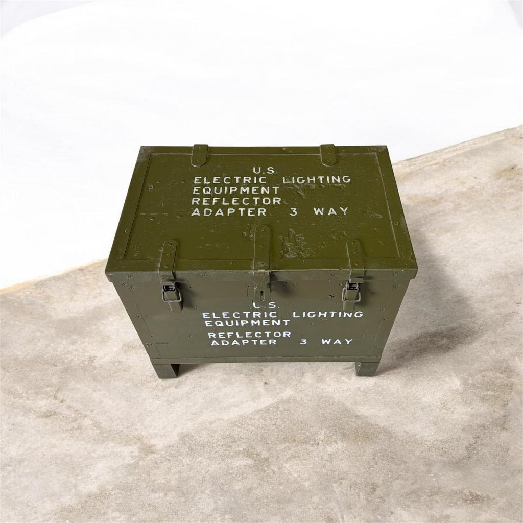Caisse Militaire Lampes Adapter  3way, Collections, Enlèvement, Armée de terre, Autres types
