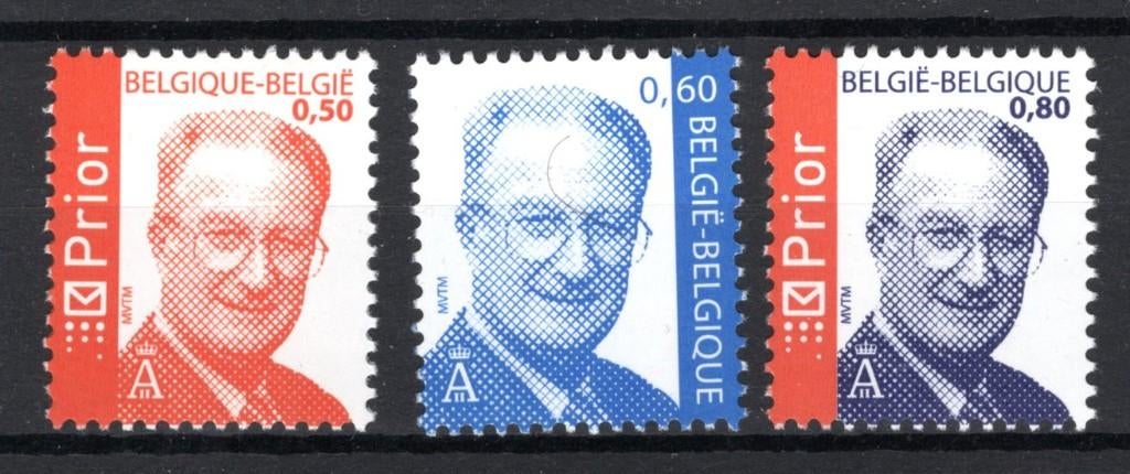 3271/3273 MNH** 2004 - Z.M. Koning Albert II, Ophalen of Verzenden, Postfris, Postfris
