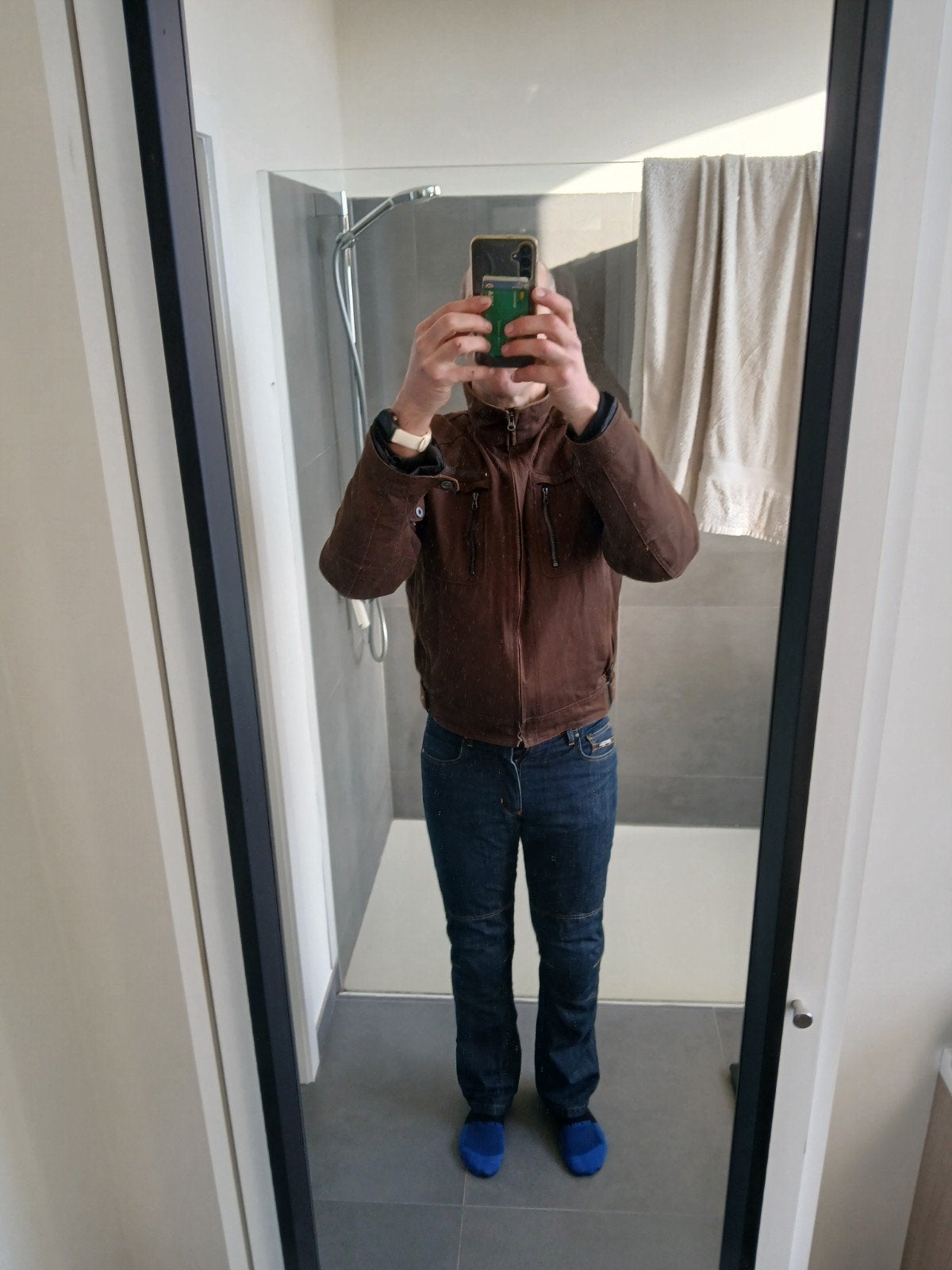 Kledijset motor/Vespa , broek en jas, Enlèvement, Pantalon | cuir