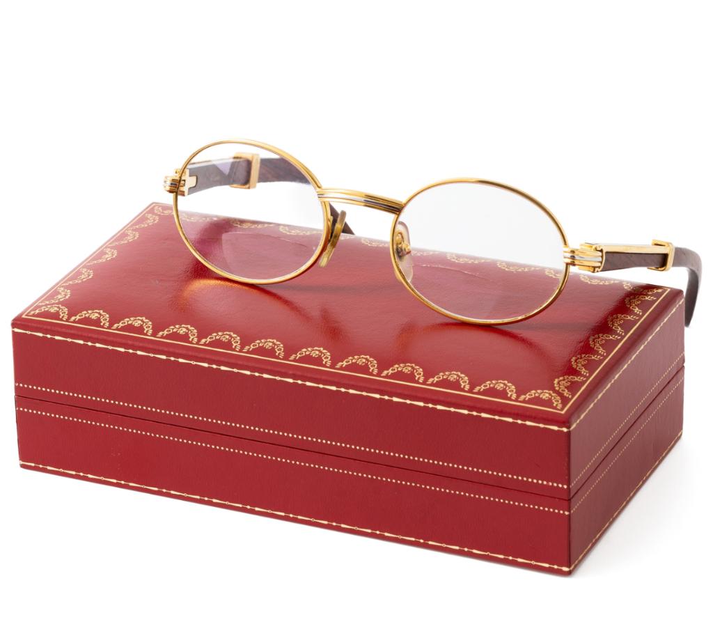 Originele Vintage Cartier bril - Sully - 51 20 135b, Enlèvement ou Envoi, Utilisé, Lunettes