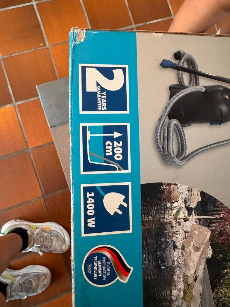stofzuiger, Overige merken, Nieuw, 2000 watt of meer, Reservoir