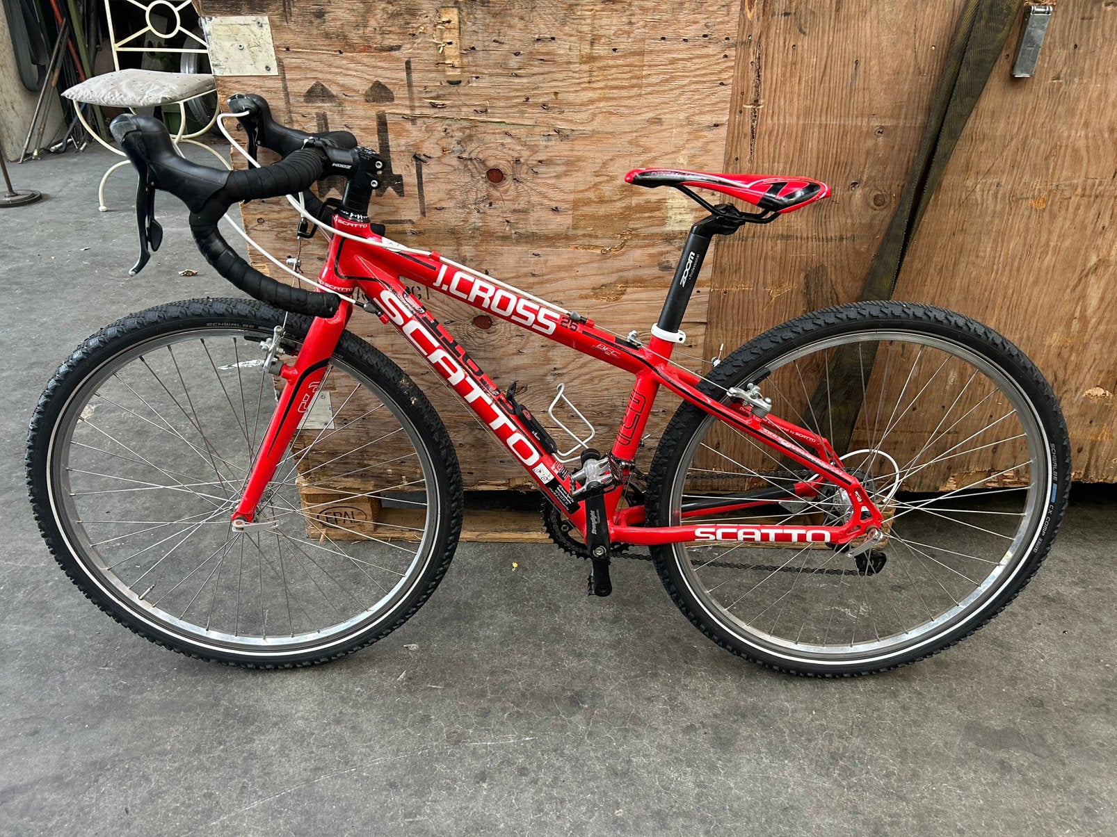 Scatto cross jr met sora 9 speed, Vélos & Vélomoteurs, Autres marques, Frein sur jante, Enlèvement, Utilisé