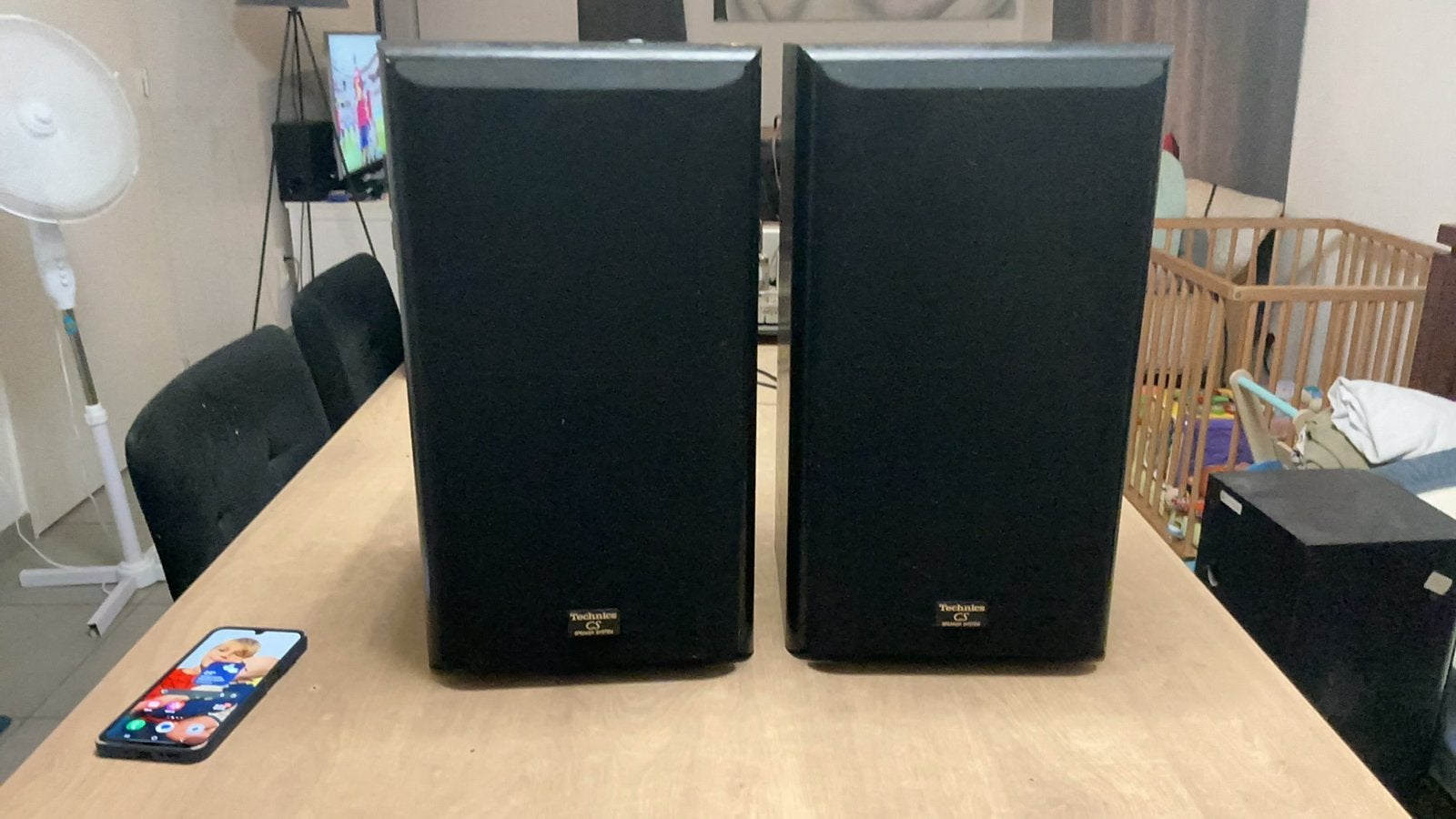 Luidsprekers technics, Audio, Tv en Foto, Luidsprekerboxen, Ophalen, Gebruikt, Stereo speakers, Overige merken