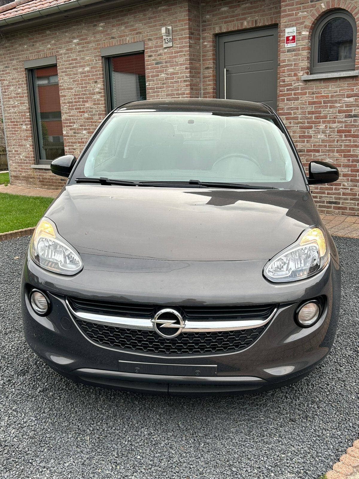 Opel adam 1.4 benzine, bouwjaar: 04/2015, Autos, Argent ou Gris, Euro 6, Entreprise, Noir