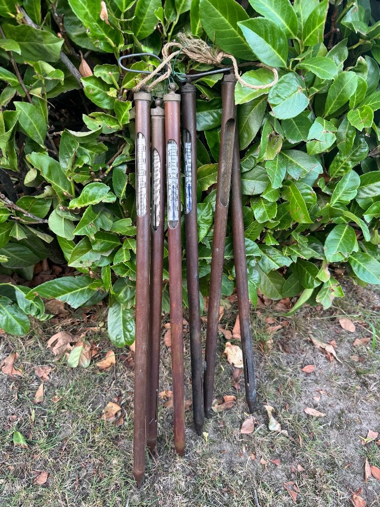 ancien thermomètre à chicon/endives en cuivre, Enlèvement, Cuivre