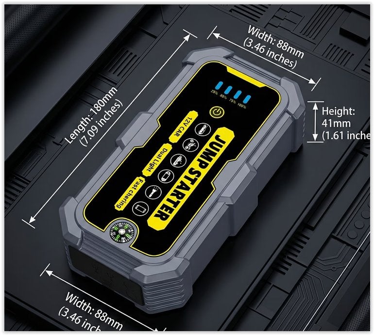 12V auto-starthulp, 2000A automatische accuboost, Auto-onderdelen, Nieuw, Amerikaanse onderdelen