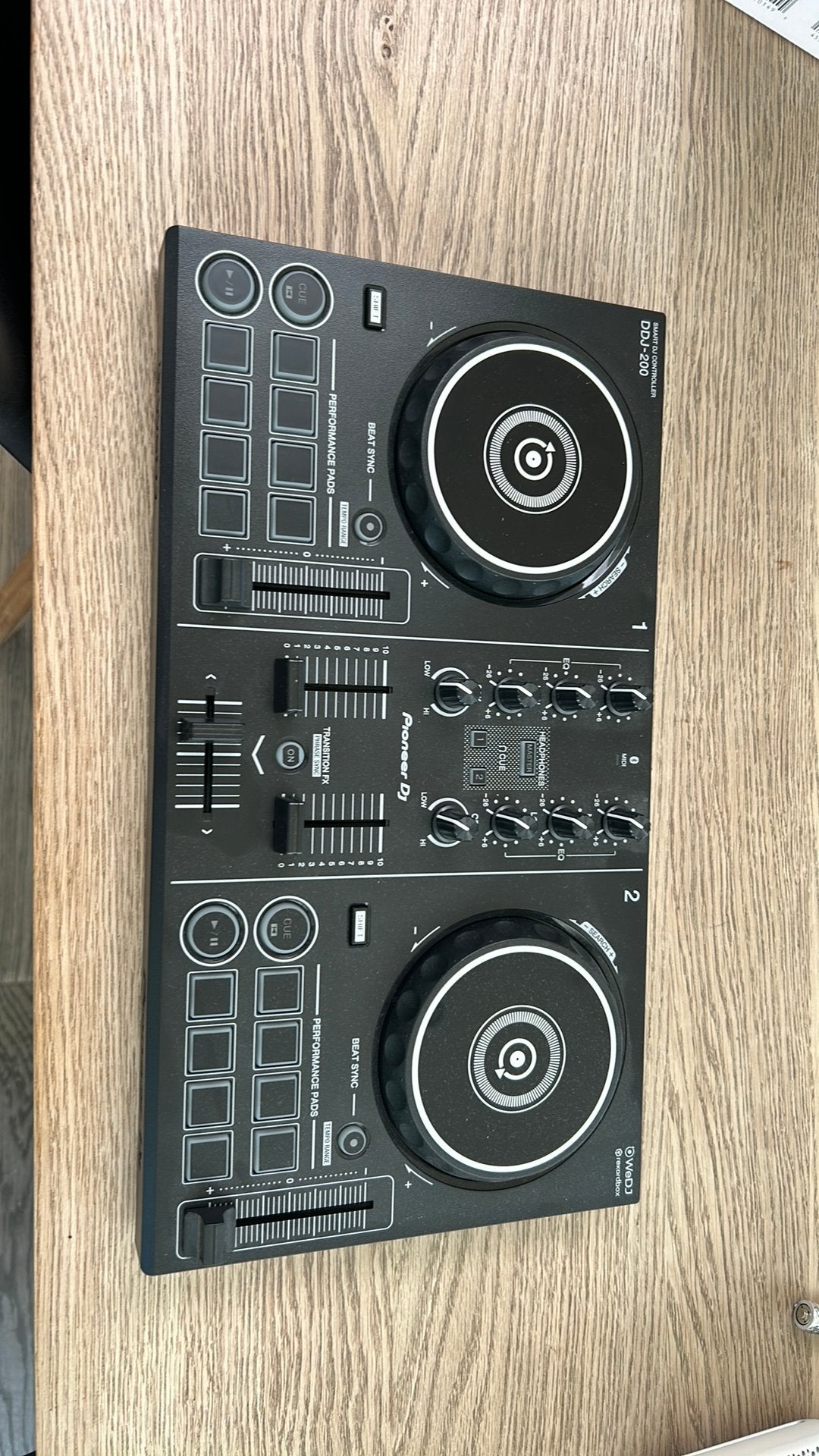 WeDj DDJ-200 dj set, Muziek en Instrumenten, Dj-sets en Draaitafels, Ophalen, Zo goed als nieuw, Dj-set, Pioneer