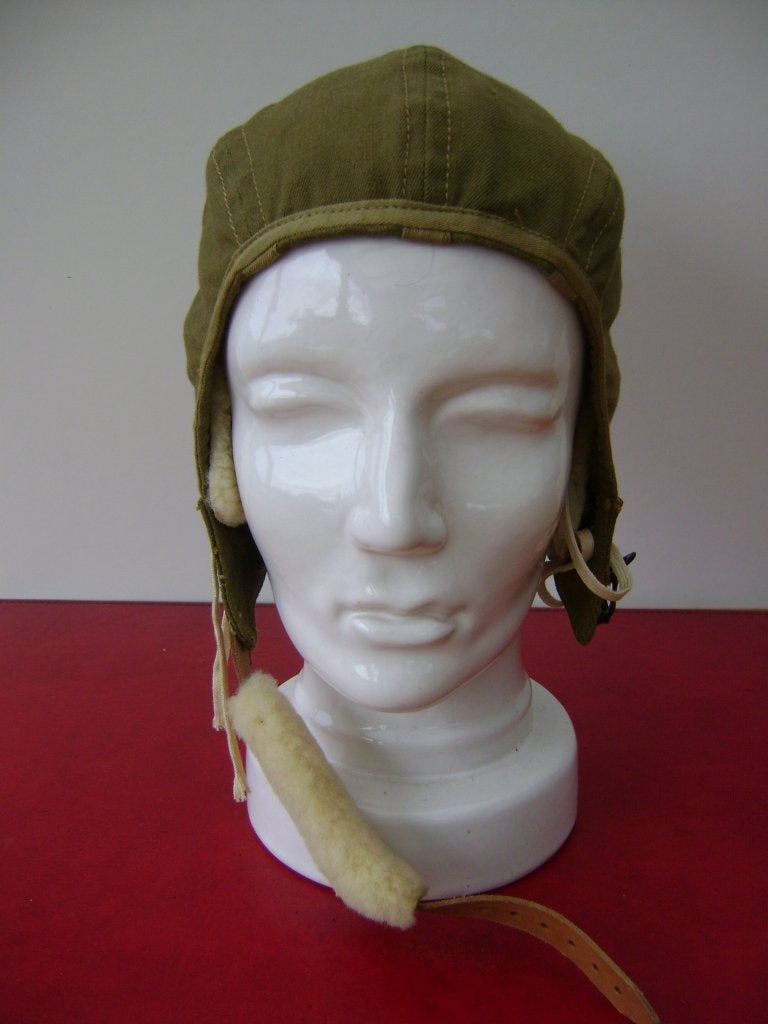USAAF flying helmet summer type A-9 (N 2)., Ophalen of Verzenden, Luchtmacht, Helm of Baret