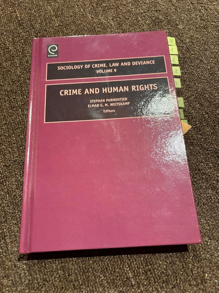 16 handboeken studies Rechten-Criminologie, Ophalen, Gelezen, Hoger Onderwijs