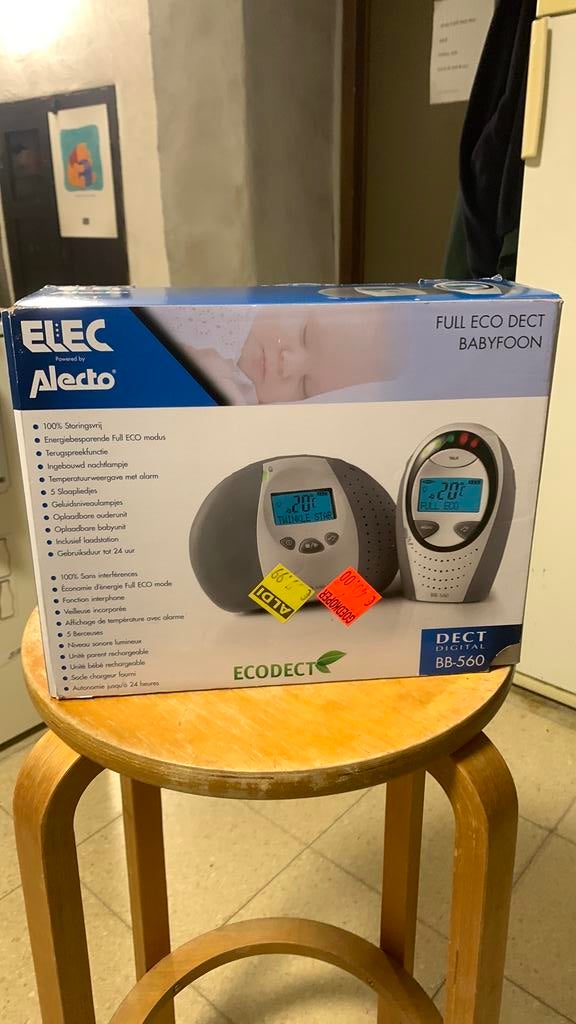 Moniteur pour bébé Elec Alecto NEUF DANS LA BOÎTE, Enlèvement, Neuf