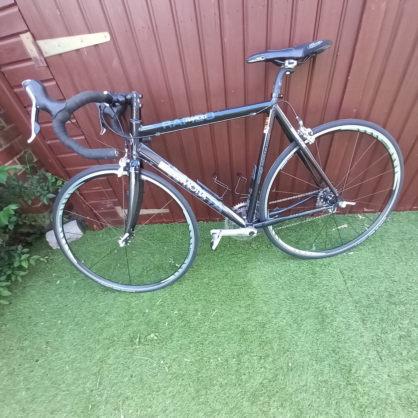 Verkoop racefiets gianni motta zwart, framemaat 55, Autres marques, Frein sur jante, Aluminium, Enlèvement