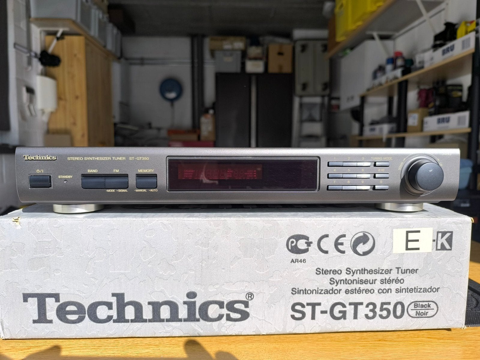 TECHNICS ST-GT 350 - Stereo Synthesizer Tuner, TV, Hi-fi & Vidéo, Tuners, Comme neuf, Analogique, Enlèvement
