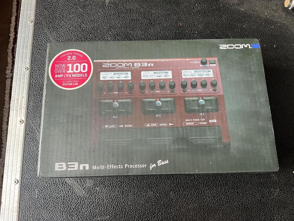 ZOOM B3N Bass multi-effect, Muziek en Instrumenten, Ophalen of Verzenden, Zo goed als nieuw, Multi-effect