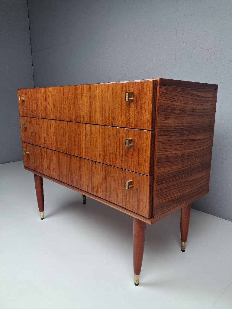 Vintage Mid-Century Ladekast, Jaren 60, Huis en Inrichting, Ophalen, Gebruikt, Vintage, 50 tot 100 cm