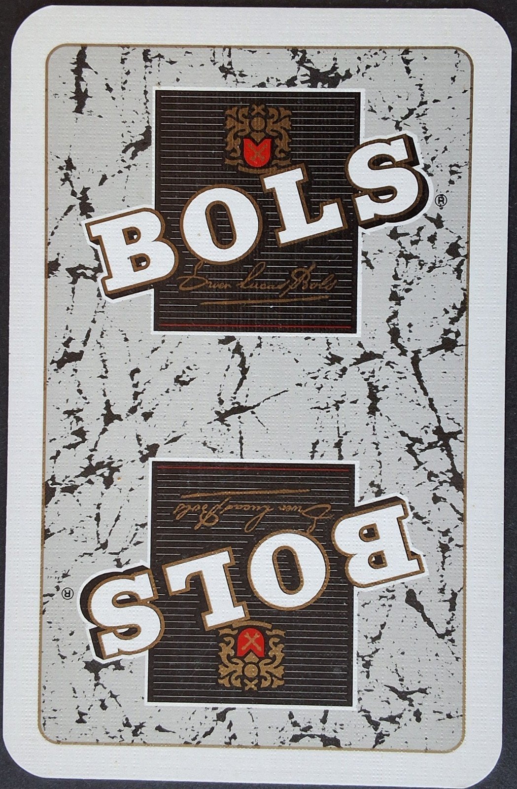 1 Speelkaart  Bols, Ophalen of Verzenden