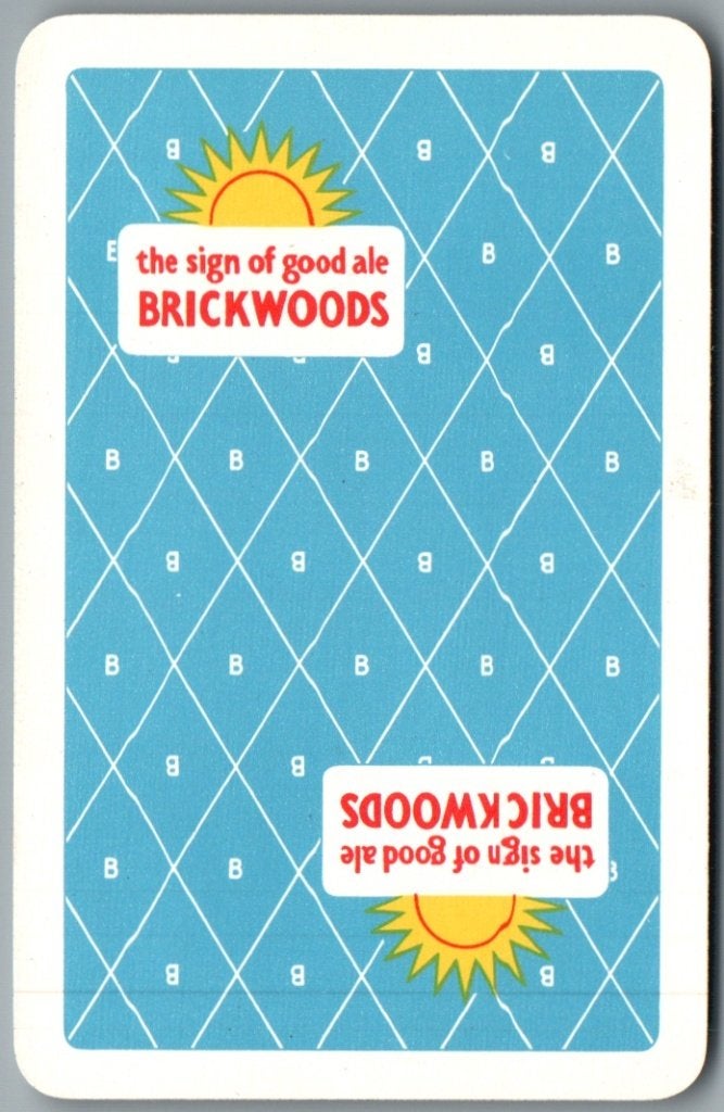 speelkaart - LK16319 - Brickwoods, Verzamelen, Ophalen of Verzenden, Zo goed als nieuw, Speelkaart(en)