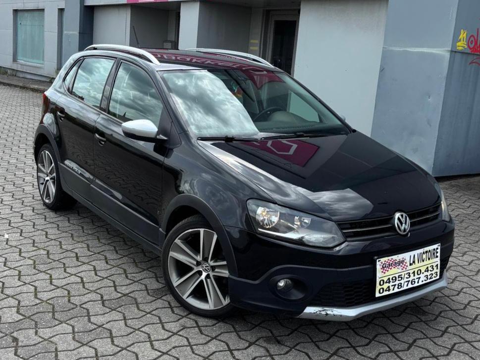 Volkswagen Cross Polo 1.2 tdi 2011 année 55kw 0032478767323, Auto's, Volkswagen, Voorwielaandrijving, Euro 5, Zwart, 1199 cc