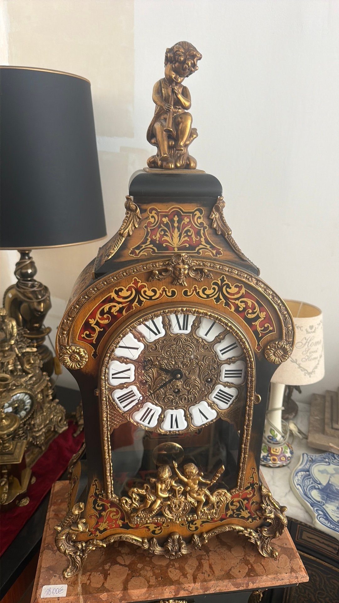 Horloge namoleon avec socle marbre, Antiquités & Art, Antiquités | Horloges, Enlèvement ou Envoi