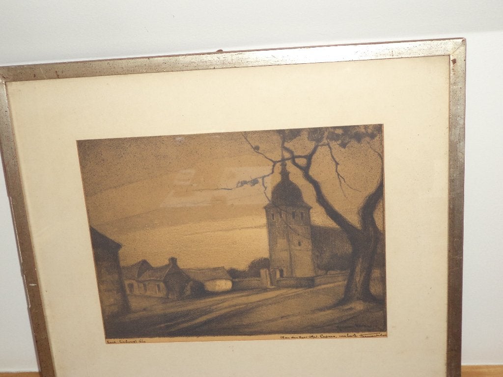 Herman VERBAERE kerktoren LAAK Limburg Houthalen-Helchteren, Ophalen of Verzenden