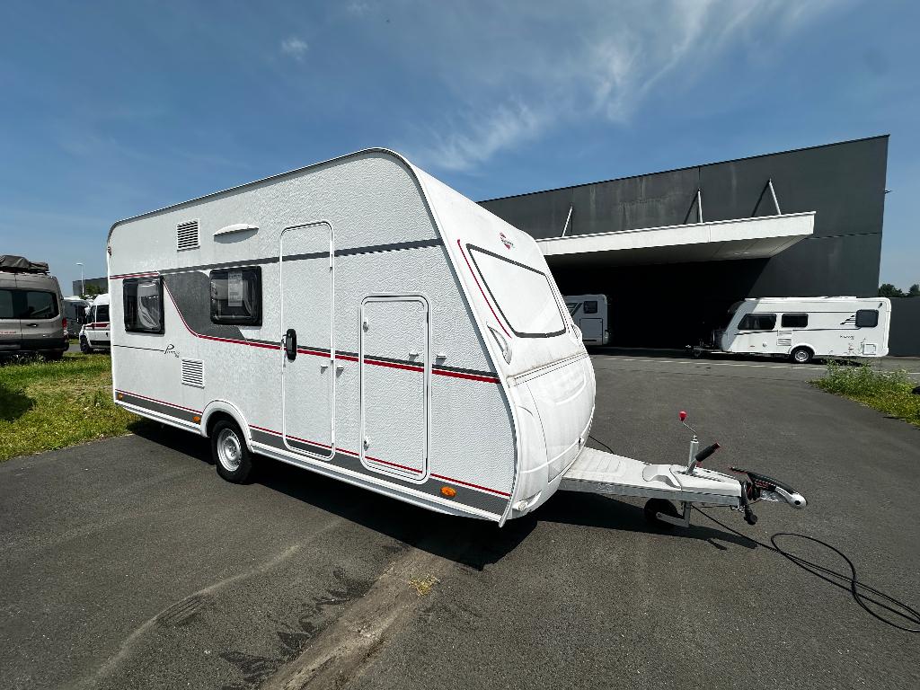 Bürstner Premio Plus 440 TK STOCKVERKOOP, Caravans en Kamperen, Voortentlamp, Rondzit, Bedrijf, 750 - 1000 kg