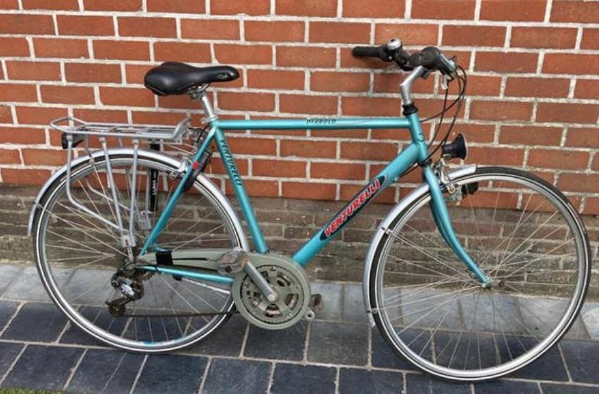 Herenfiets venturelli 28 inch, Velgrem, Versnellingen, Zo goed als nieuw, 53 tot 57 cm