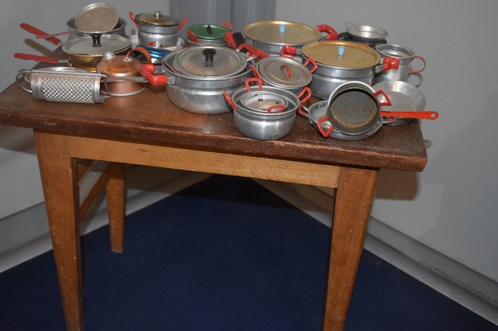 kinder speelgoed keuken gerief, Kinderen en Baby's, Ophalen of Verzenden, Zo goed als nieuw, Hout, Speelkeuken-accessoire