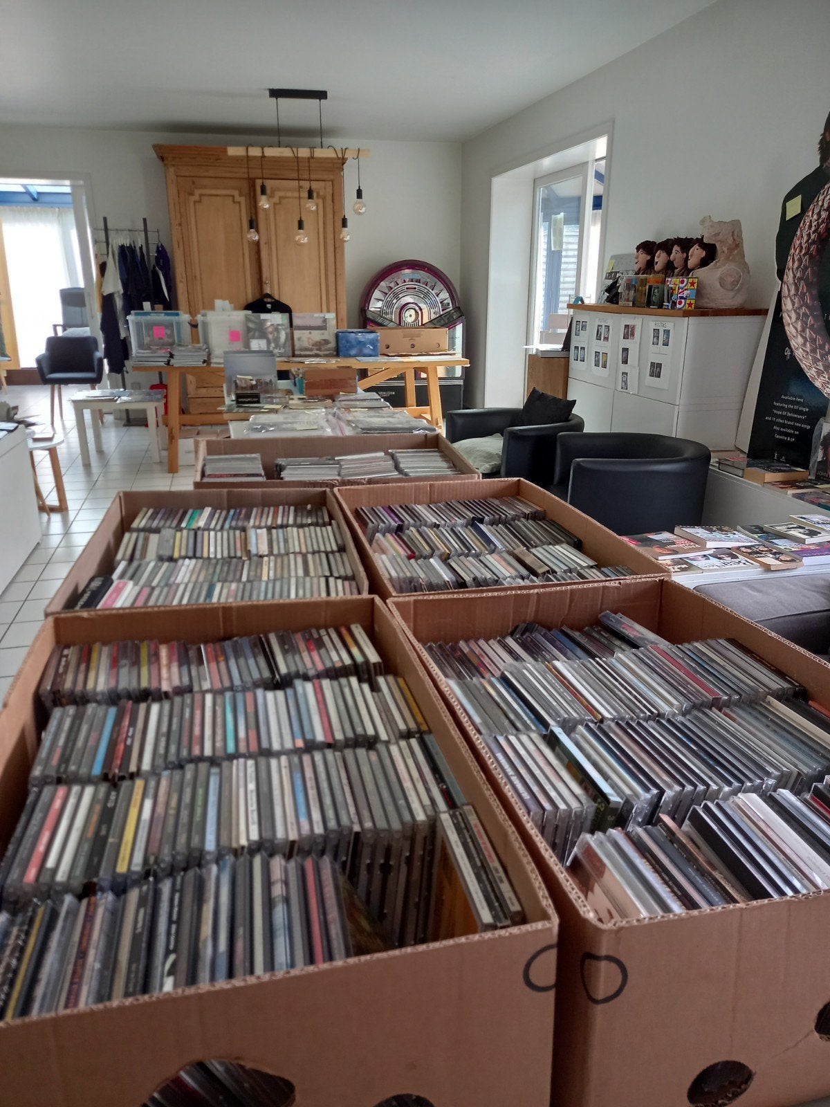 verkoop privé muziekcollectie, Ophalen, Cd's