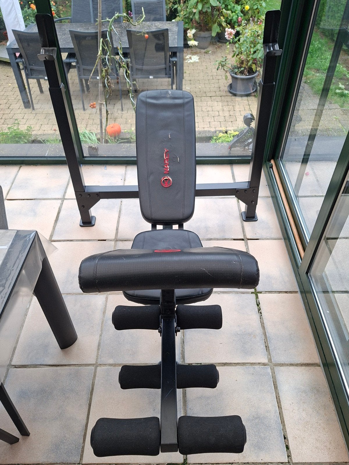 Trainingbank Marcy, Sport en Fitness, Ophalen, Gebruikt, Armen, Fitnessbank