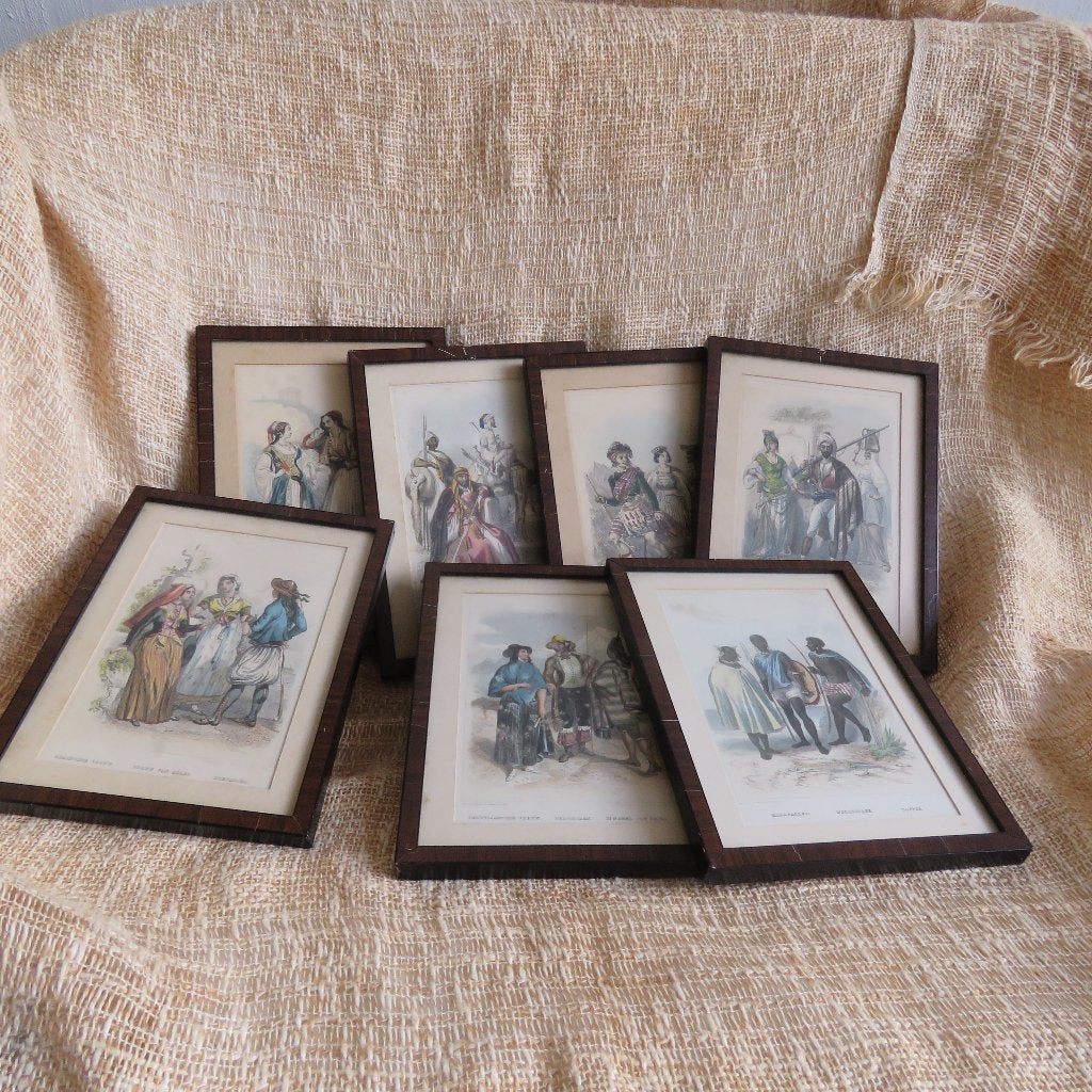 Rouarge Frères, Peoples, gravures sur acier du XIXe siècle, Enlèvement ou Envoi