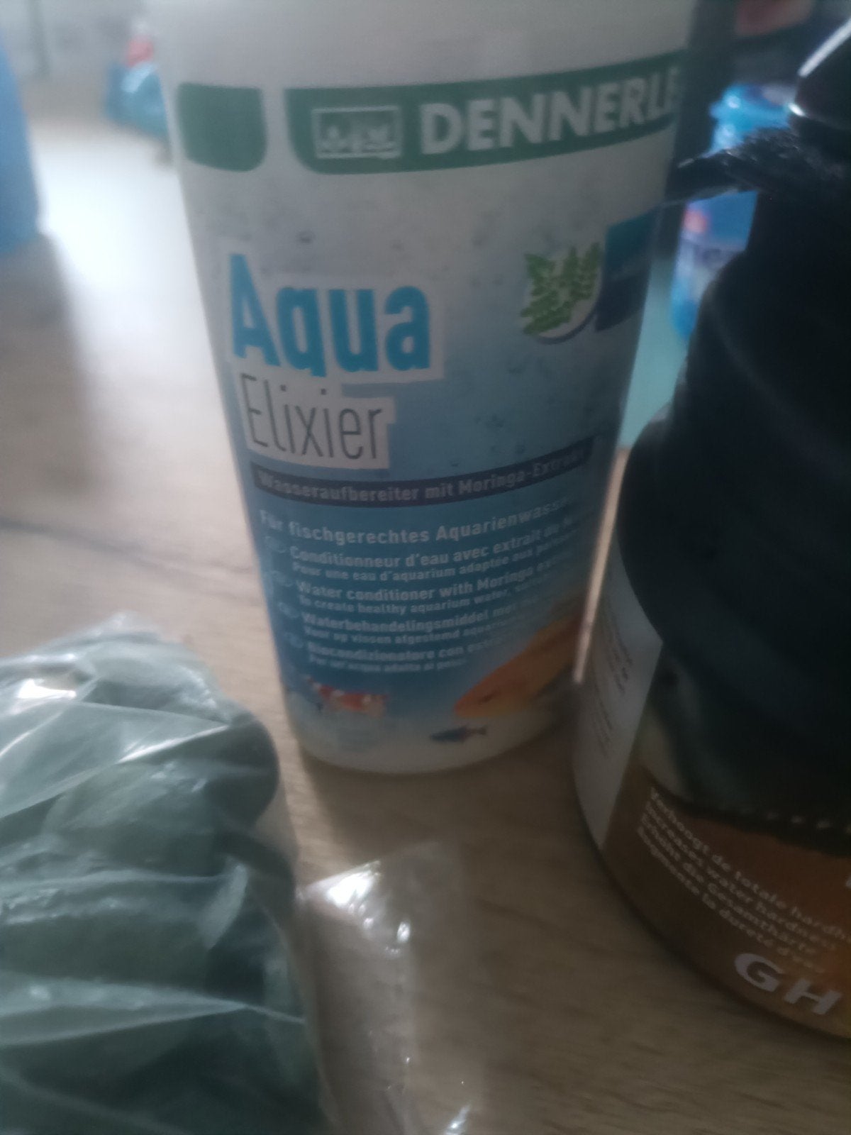 aquarium gerief, Enlèvement