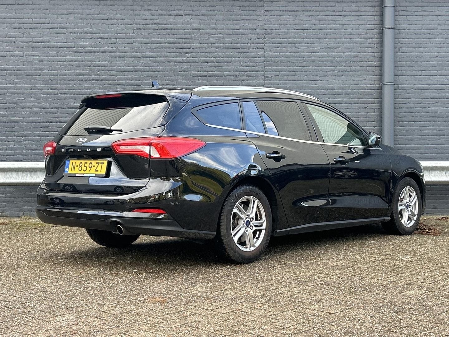 Ford Focus Wagon 1.5 EcoBlue Titanium X Business | € 5.950,-, Auto's, Focus, Zwart, Bedrijf, Te koop