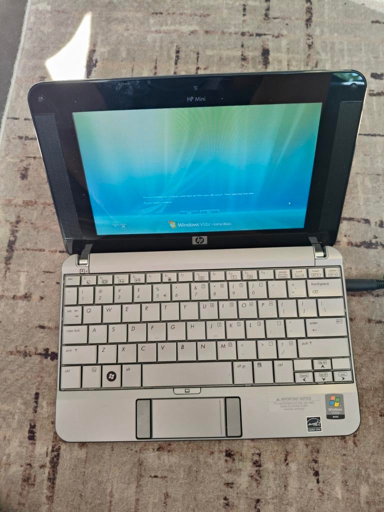 HP Mini 2133 Netbook - Windows Vista Home Basic, Hp, Qwerty, Ophalen of Verzenden, 10 inch of minder