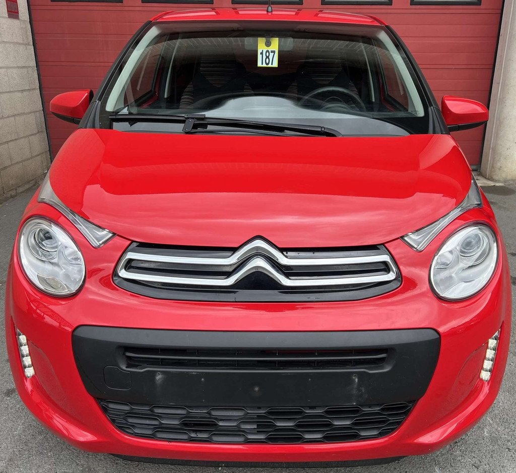 Citroën C1 1.0 VTi Airscape Shine S + CLIM + CAR-PASS + CLI, Auto's, 4 zetels, Gebruikt, Euro 6, Bedrijf