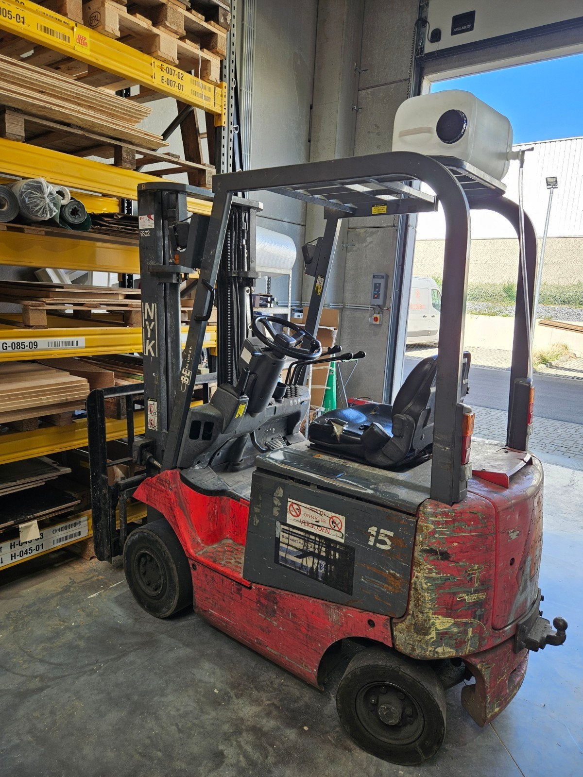 Elektrische heftruck 3.3m 1.5 ton, Articles professionnels, Machines & Construction | Chariots élévateurs & Transport interne