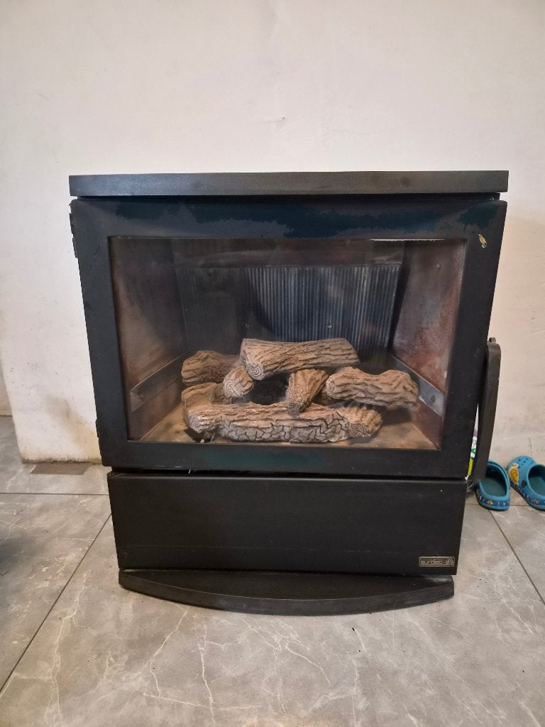 Poêle a gaz, Enlèvement, Utilisé, Gaz, Chauffage à gaz