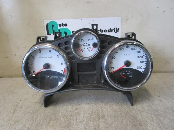 Instrument de bord d'un Peugeot 207 (207 06-), -, 3 mois de garantie, Utilisé, -